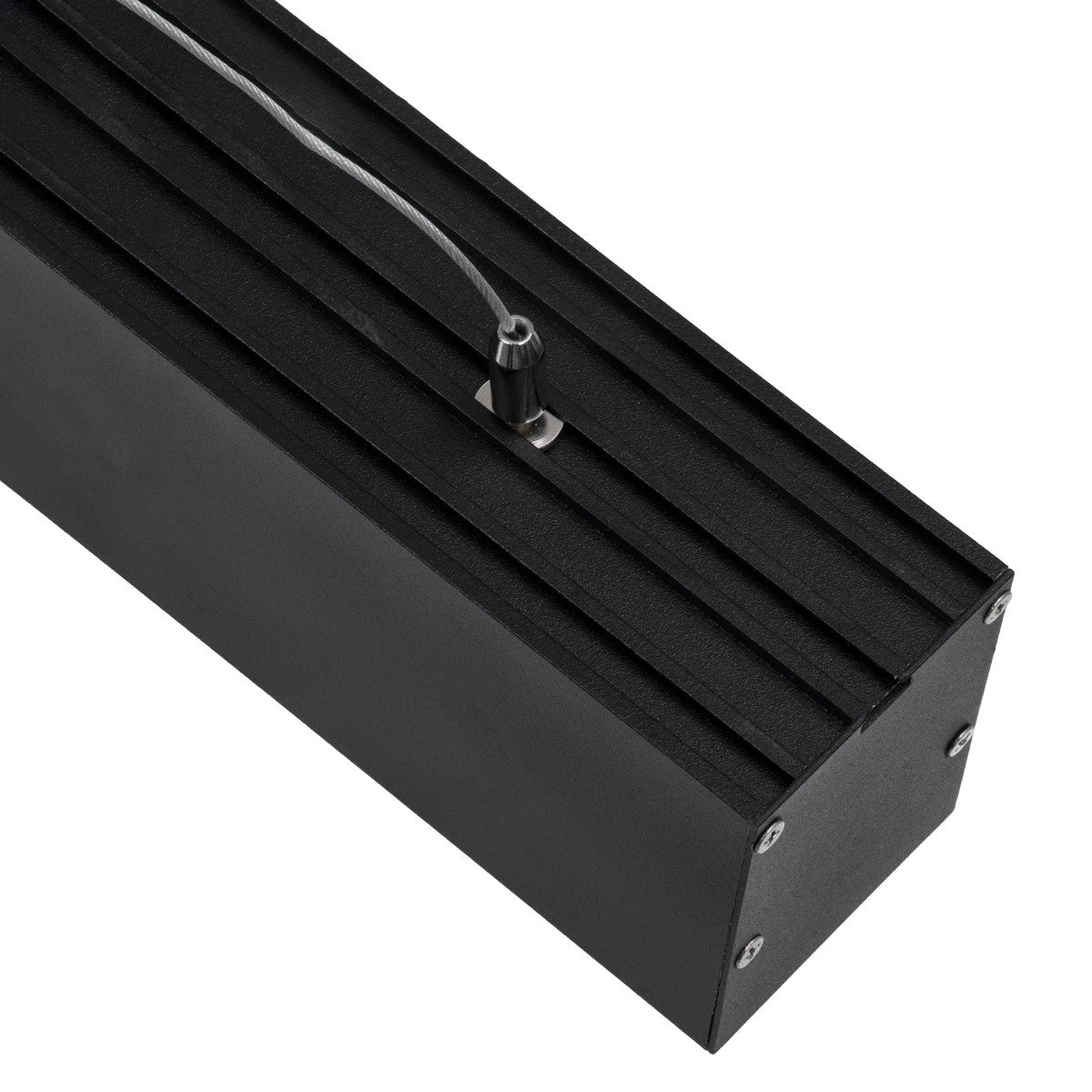 kelvo® ORION KLV-101-0362 Κρεμαστό Γραμμικό Φωτιστικό Οροφής LED 72W 7200lm 120° AC 220-240V IP20 Ρυθμιζόμενο Λευκό CCT με Χειριστήριο από 2700K έως 6000K Dimmable - Lumileds SMD Chip - Μαύρο Ματ - Μ120 x Π5 x Υ7.5cm - 3 Χρόνια Εγγύηση