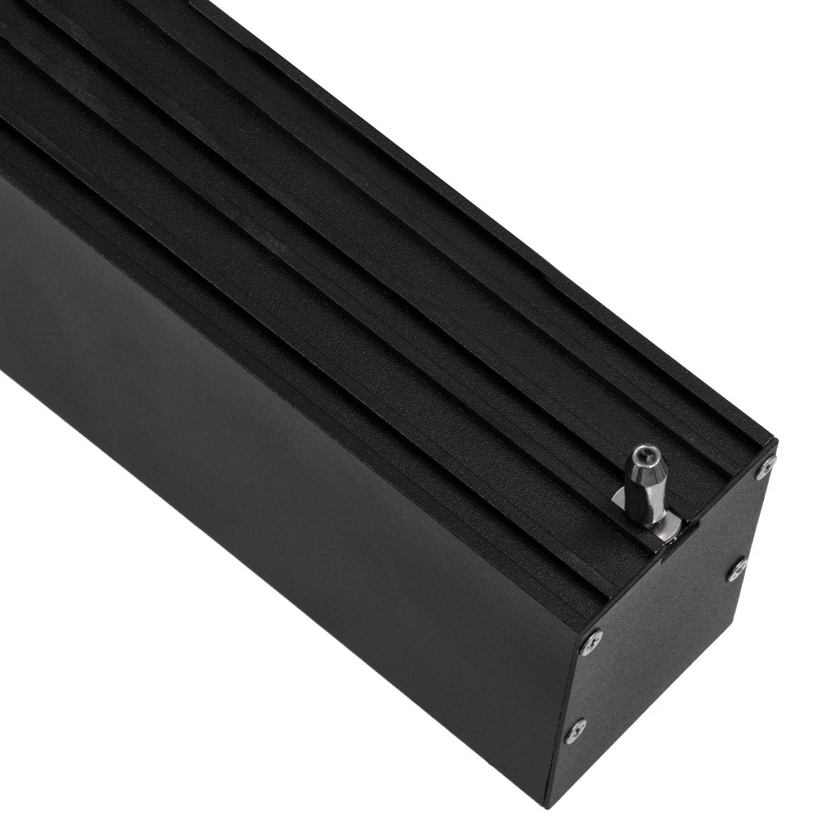 kelvo® ORION KLV-101-0362-V2 Γραμμικό Φωτιστικό Οροφής LED 72W 7200lm 120° AC 220-240V IP20 Ρυθμιζόμενο Λευκό CCT με Χειριστήριο από 2700K έως 6000K Dimmable - Lumileds SMD Chip - Μαύρο Ματ - Μ120 x Π5 x Υ7.5cm - 3 Χρόνια Εγγύηση
