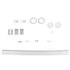 kelvo® ORION KLV-101-0363 Κρεμαστό Γραμμικό Φωτιστικό Οροφής LED 72W 7200lm 120° AC 220-240V IP20 Ρυθμιζόμενο Λευκό CCT με Χειριστήριο από 2700K έως 6000K Dimmable - Lumileds SMD Chip - Λευκό Ματ - Μ120 x Π5 x Υ7.5cm - 3 Χρόνια Εγγύηση