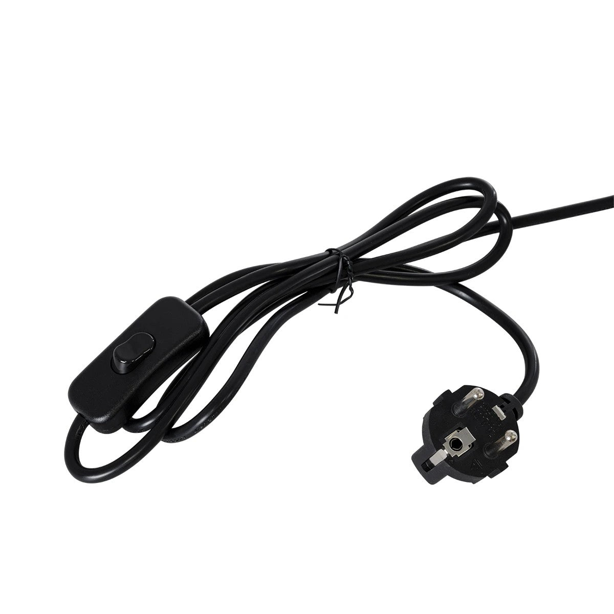 kelvo® URANUS KLV-101-0371 Επιτραπέζιο Φωτιστικό Πορτατίφ για 2 Λάμπες με Ντουί E27 AC 220-240V IP20 - Μαύρο Ματ - Μ35 x Π35 x Υ54cm