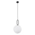 kelvo® BELLISSIMO KLV-101-0374 Κρεμαστό Φωτιστικό Οροφής για Λάμπα με Ντουί E27 AC 220-240V IP20 - Μαύρο Ματ & Λευκό - Μ30 x Π30 x Υ52cm
