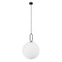 kelvo® BELLISSIMO KLV-101-0375 Κρεμαστό Φωτιστικό Οροφής για Λάμπα με Ντουί E27 AC 220-240V IP20 - Μαύρο Ματ & Λευκό - Μ40 x Π40 x Υ62cm