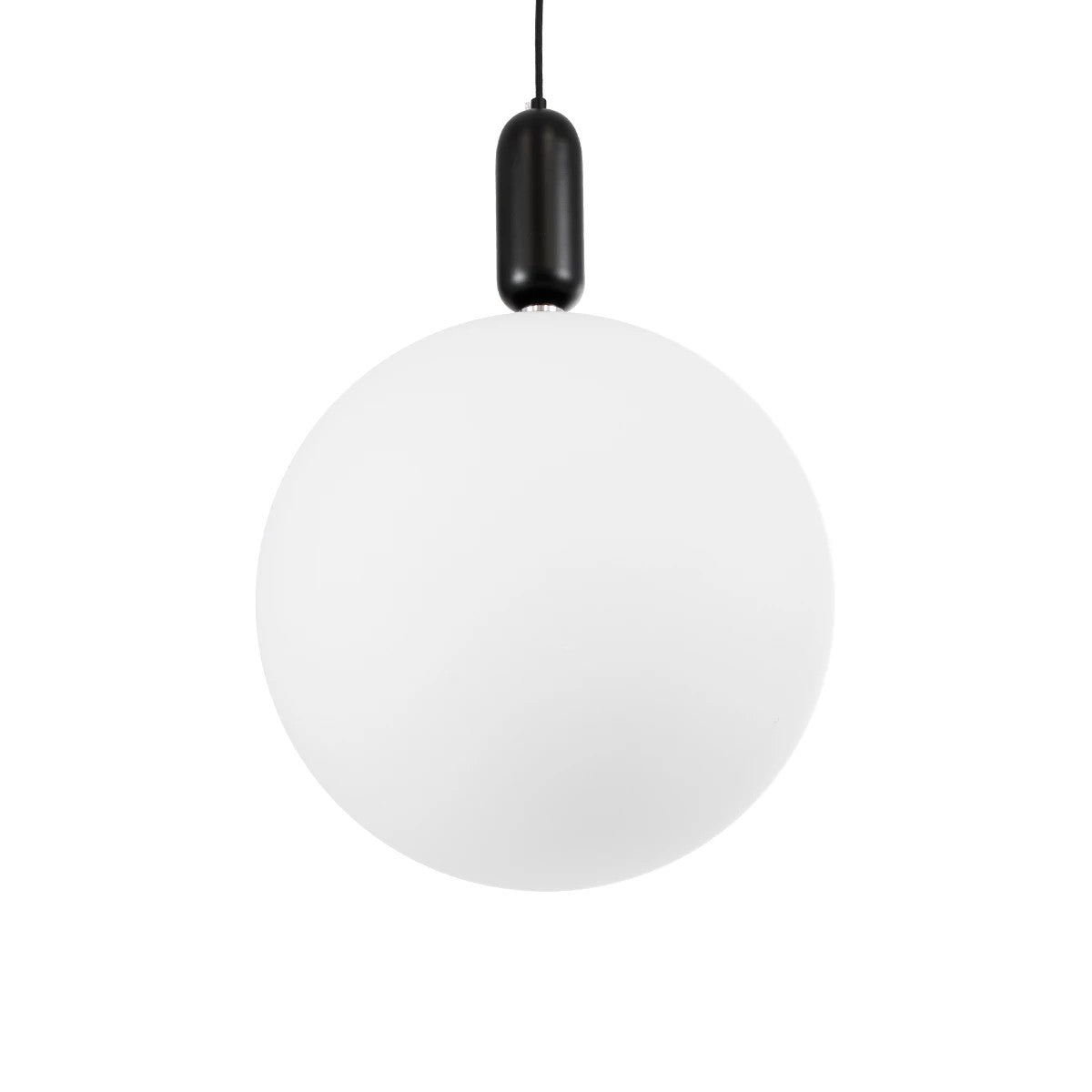 kelvo® ESTETICO KLV-101-0381 Κρεμαστό Φωτιστικό Οροφής για Λάμπα με Ντουί E27 AC 220-240V IP20 - Μαύρο Ματ & Λευκό - Μ40 x Π40 x Υ58cm