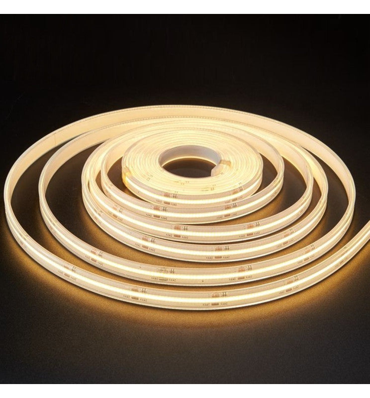 Ταινία Led 220V-240V AC Bridgelux cob 10W/m 3000K 330Led/m-(Τιμή μέτρου)