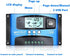 100Α Ρυθμιστης Φορτισης MPPT Διπλo USB οθόνη LCD 12V 24V ρυθμιστής φορτιστή ηλιακού πάνελ - ledmania.gr