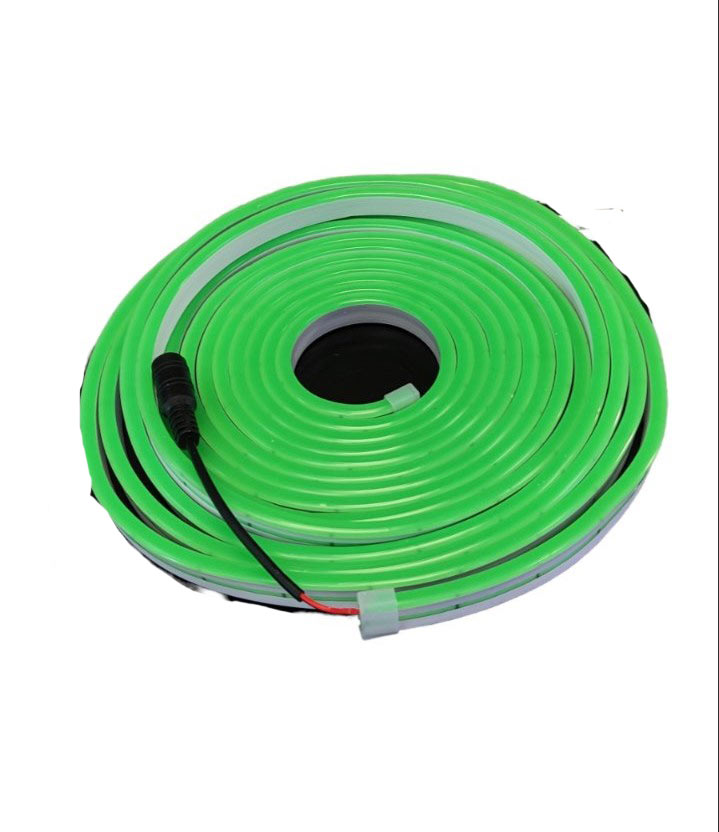 5 μετρα Neon Flex 22-24lm/led ταινία Led 6*12mm-12vDc Πράσινο - ledmania.gr