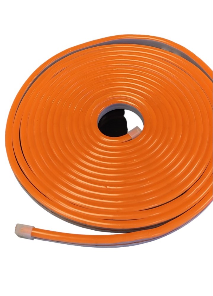 5 μετρα Neon Flex 22-24lm/led ταινία Led 6*12mm-12vDc Πορτοκαλί - ledmania.gr