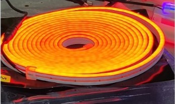 5 μετρα Neon Flex 22-24lm/led ταινία Led 6*12mm-12vDc Πορτοκαλί - ledmania.gr
