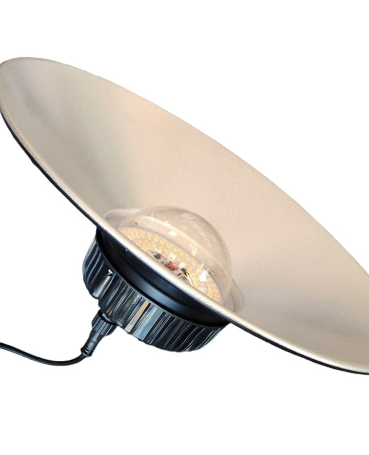 Ηλιακή Καμπάνα Led 100w Δυο Χρωμάτων 2700Κ-6000Κ-Αδιαβροχη με Τηλεχειριστήριο-Τεμ.1 - ledmania.gr