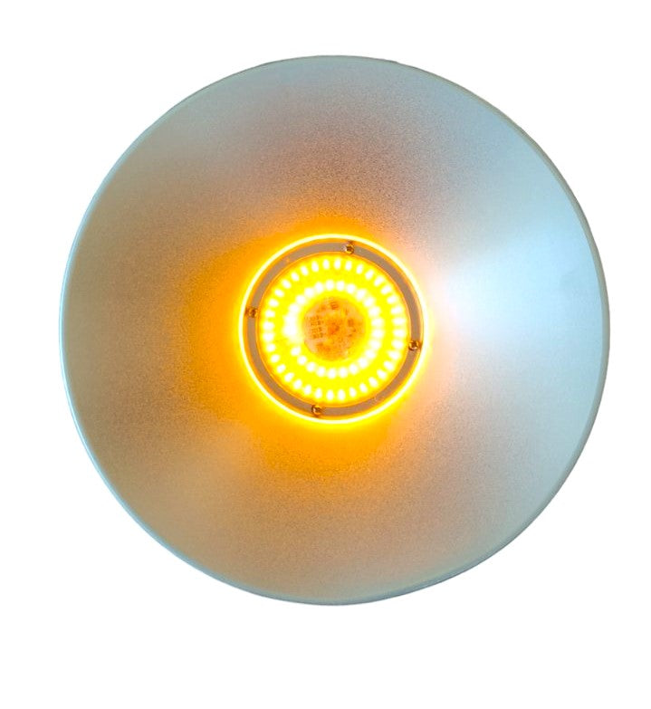 Ηλιακή Καμπάνα Led 100w Δυο Χρωμάτων 2700Κ-6000Κ-Αδιαβροχη με Τηλεχειριστήριο-Τεμ.1 - ledmania.gr
