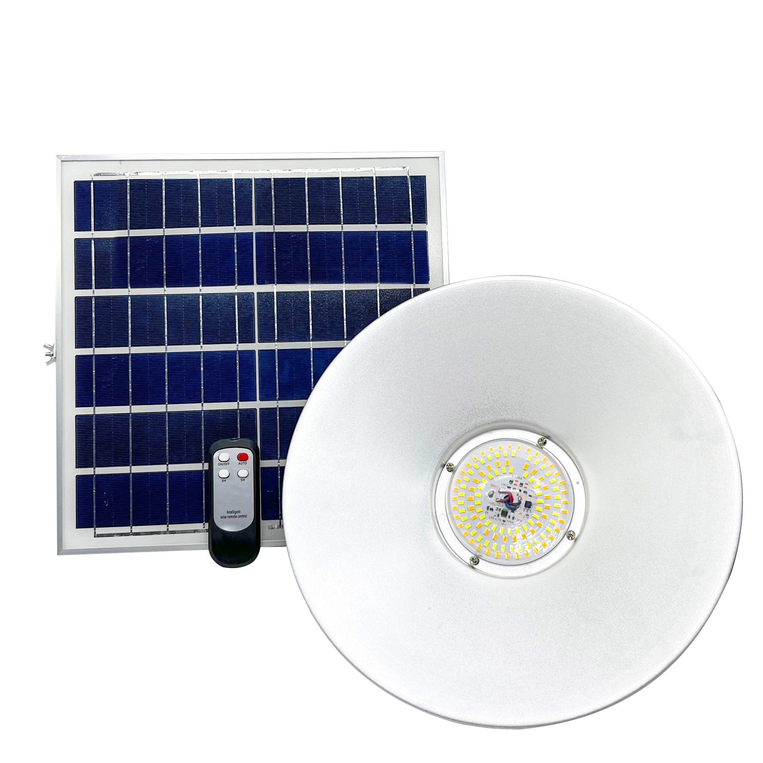 Ηλιακή Καμπάνα Led 100w Δυο Χρωμάτων 2700Κ-6000Κ-Αδιαβροχη με Τηλεχειριστήριο-Τεμ.1 - ledmania.gr