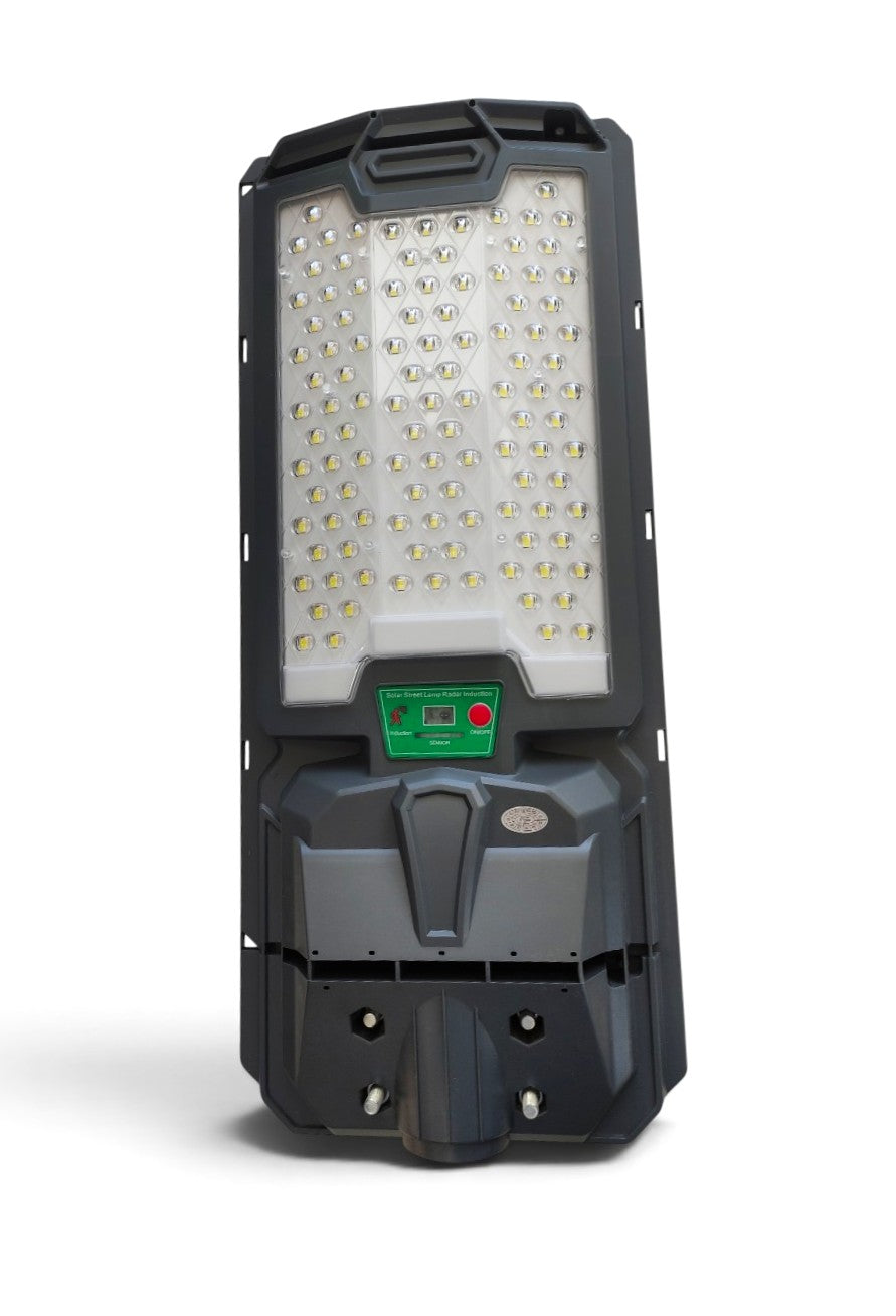 Ηλιακό Φωτιστικό Δρόμου 100W με LiFePO4 10000mAh & Panel 15W