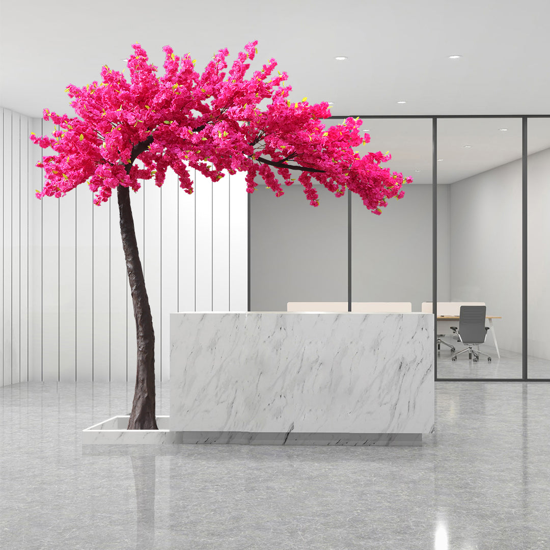 GloboStar® Artificial Garden CHERRY BLOSSOM TREE 20185 Τεχνητό Διακοσμητικό Δέντρο Βουκαμβίλια Άνθος Κερασιάς Υ320cm - ledmania.gr