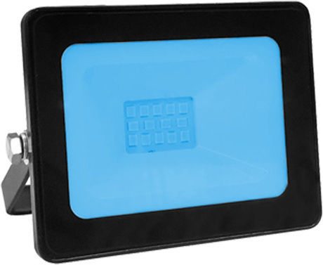 BLACK LED SMD FLOOD LUMINAIRE 100W BLUE 230V IP66