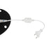 GLOBOSTAR® XMAS-STAR-SMALL Χριστουγεννιάτικο Διακοσμητικό Φωτιστικό LED 15,6W 624lm 360° AC 220-240V Αδιάβροχο IP65 Θερμό Λευκό 2700K   - Μαύρο & Διάφανο - M97 x Π25 x Υ107cm - 2 Χρόνια Εγγύηση - ledmania.gr