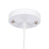 GloboStar® GIRAFFE 00638 Μοντέρνο Κρεμαστό Παιδικό Φωτιστικό Οροφής Μονόφωτο Λευκό Πράσινο Πορτοκαλί Μαύρο Μεταλλικό Μ12 x Π10.5 x Υ13.5cm - ledmania.gr