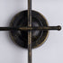 GloboStar® PIPING 00666-1 Vintage Industrial Φωτιστικό Οροφής Πολύφωτο Μπρούτζινο Μεταλλικό Πλέγμα Μ66 x Π9.5 x Υ49cm - ledmania.gr