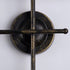 GloboStar® PIPING 00666 Vintage Industrial Επιτοίχιο Φωτιστικό Πολύφωτο Μπρούτζινο Μεταλλικό Πλέγμα Μ66 x Π9.5 x Υ49cm - ledmania.gr