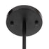 GloboStar® JOLIET 00780 Μοντέρνο Φωτιστικό Οροφής Πολύφωτο 6 x G9 AC 230V Μαύρο - Χρυσό Μεταλλικό Πλέγμα Φ93 x Υ87cm - ledmania.gr