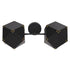 GloboStar® WELLES Replica 00795 Μοντέρνο Φωτιστικό Τοίχου Απλίκα Δίφωτο Μεταλλικό Μαύρο Χρυσό Μ52 x Π21 x Υ17cm - ledmania.gr