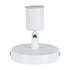 GloboStar® SARA 00842 Μοντέρνο Φωτιστικό Οροφής / Τοίχου Μονόφωτο 1xE27 Μεταλλικό Λευκό Φ10 x Υ10.3cm - ledmania.gr
