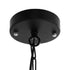 GloboStar® BILLIARD 00971 Vintage Industrial Κρεμαστό Φωτιστικό Οροφής Μονόφωτο Mαύρο Μεταλλικό Καμπάνα Φ25 x Υ29cm - ledmania.gr