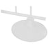 GloboStar® REGAL 01008 Vintage Industrial Φωτιστικό Οροφής Δίφωτο Λευκό Μεταλλικό Ράγα Μ67 x Π26 x Υ85cm - ledmania.gr