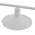 GloboStar® REGAL 01010 Vintage Industrial Φωτιστικό Οροφής Τρίφωτο Λευκό Μεταλλικό Ράγα Μ113 x Π26 x Υ85cm - ledmania.gr