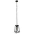 GloboStar® LIMA 01040 Vintage Industrial Κρεμαστό Φωτιστικό Οροφής Μονόφωτο Μαύρο Μεταλλικό Μ17 x Π14 x Υ26cm - ledmania.gr