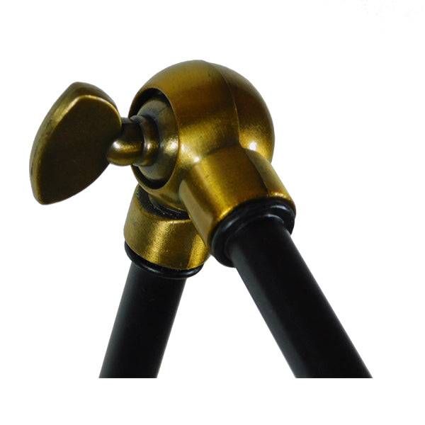 GloboStar® OLIVIA 01068 Vintage Φωτιστικό Τοίχου Απλίκα Μονόφωτο με Σπαστό Μεταλλικό Βραχίονα και Γυάλινη Καμπάνα Φ19 x Μ63 x Π19 x Υ77cm - ledmania.gr