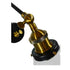 GloboStar® OLIVIA 01068 Vintage Φωτιστικό Τοίχου Απλίκα Μονόφωτο με Σπαστό Μεταλλικό Βραχίονα και Γυάλινη Καμπάνα Φ19 x Μ63 x Π19 x Υ77cm - ledmania.gr