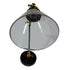 GloboStar® OLIVIA 01068 Vintage Φωτιστικό Τοίχου Απλίκα Μονόφωτο με Σπαστό Μεταλλικό Βραχίονα και Γυάλινη Καμπάνα Φ19 x Μ63 x Π19 x Υ77cm - ledmania.gr