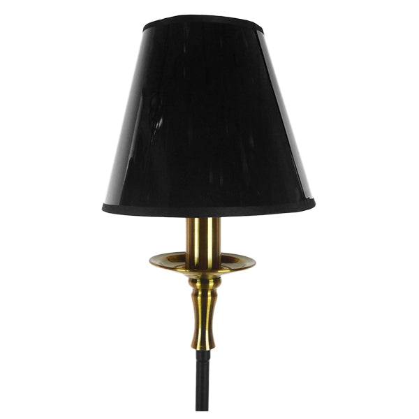 GloboStar® LIMI 01091 Vintage Industrial Κρεμαστό Φωτιστικό Οροφής Τρίφωτο Μαύρο Μεταλλικό Πολυέλαιος με Καπέλο Φ56 x Y54cm - ledmania.gr