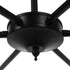 GloboStar® LIMI 01092 Vintage Industrial Κρεμαστό Φωτιστικό Οροφής Πολύφωτο Μαύρο Μεταλλικό Πολυέλαιος με Καπέλο Φ100 x Y65cm - ledmania.gr