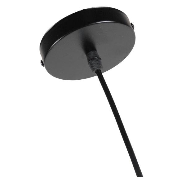 GloboStar® LIBBY 01095-1 Μοντέρνο Κρεμαστό Παιδικό Φωτιστικό Οροφής Μονόφωτο Κόκκινο Μεταλλικό Φ28 x Υ100cm - ledmania.gr