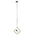 GloboStar® LIBBY 01096-1 Μοντέρνο Κρεμαστό Παιδικό Φωτιστικό Οροφής Μονόφωτο Πράσινο Μεταλλικό Φ31 x Υ100cm - ledmania.gr