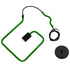 GloboStar® LIBBY 01096-1 Μοντέρνο Κρεμαστό Παιδικό Φωτιστικό Οροφής Μονόφωτο Πράσινο Μεταλλικό Φ31 x Υ100cm - ledmania.gr