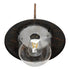 GloboStar® ANNIEL 01124 Vintage Φωτιστικό Τοίχου Απλίκα Μονόφωτο Καφέ Σκουριά Μεταλλικό Καμπάνα Φ28 x Μ40.5 x Π28 x Υ56.5cm - ledmania.gr