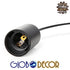 GloboStar® WIRED 01173 Vintage Φωτιστικό Οροφής Πολύφωτο Μαύρο - ledmania.gr
