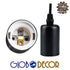 GloboStar® WIRED 01173 Vintage Φωτιστικό Οροφής Πολύφωτο Μαύρο - ledmania.gr