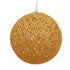 GloboStar® OCEANA 01200 Vintage Κρεμαστό Φωτιστικό Οροφής Μονόφωτο 1 x E27 Μπεζ Ξύλινο Ψάθινο Rattan Φ20 x Υ20cm - ledmania.gr