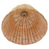GloboStar® BAHAMAS 01202 Vintage Κρεμαστό Φωτιστικό Οροφής Μονόφωτο Μπεζ Ξύλινο Ψάθινο Bamboo Φ30 x Υ47cm - ledmania.gr