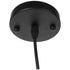GloboStar® DEVOTA 01235 Vintage Industrial Κρεμαστό Φωτιστικό Οροφής Μονόφωτο Μαύρο Μεταλλικό Καμπάνα Φ22 x Y30cm - ledmania.gr