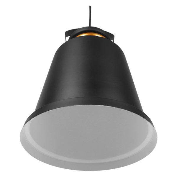 GloboStar® NUNZIATA 01236 Vintage Industrial Κρεμαστό Φωτιστικό Οροφής Μονόφωτο Μαύρο Μεταλλικό Καμπάνα Φ27 x Y39cm - ledmania.gr