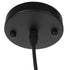 GloboStar® NUNZIATA 01236 Vintage Industrial Κρεμαστό Φωτιστικό Οροφής Μονόφωτο Μαύρο Μεταλλικό Καμπάνα Φ27 x Y39cm - ledmania.gr