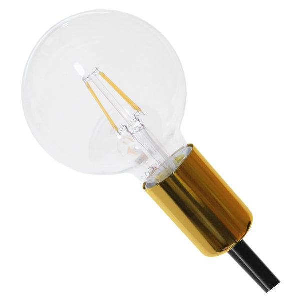 GloboStar® OLINDA 01244 Μοντέρνο Industrial Φωτιστικό Οροφής Πολύφωτο Μαύρο Μεταλλικό Φ95 x Y17cm - ledmania.gr