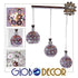 GloboStar® ILLUME 01249 Μοντέρνο Κρεμαστό Φωτιστικό Οροφής Τρίφωτο Ασημί Μεταλλικό με Κρύσταλλα Μ64 x Π18 x Υ24cm - ledmania.gr