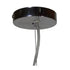 GloboStar® GOBLET LIGHT 01267 Vintage Industrial Κρεμαστό Φωτιστικό Οροφής Μονόφωτο Μπεζ Μεταλλικό Πλέγμα Φ38 x Y50cm - ledmania.gr