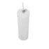 GloboStar® CANNON WHITE 01274 Μοντέρνο Κρεμαστό Φωτιστικό Οροφής Spot Gu10 Μονόφωτο Λευκό Μεταλλικό Φ6 x Y20cm - ledmania.gr