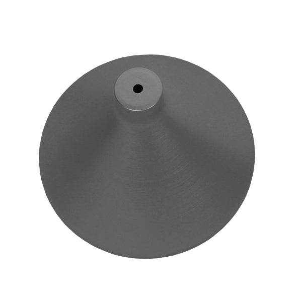 GloboStar® PIROZZI 01277 Μοντέρνο Κρεμαστό Φωτιστικό Οροφής Μονόφωτο Ασημί Μεταλλικό Καμπάνα Φ27 x Y20cm - ledmania.gr